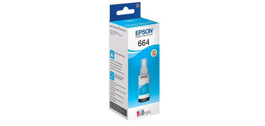 Epson 664 Bouteille d’encre cyan EcoTank
