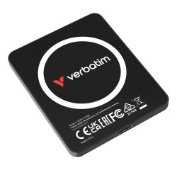 Verbatim SnapBack Ultra Slim SSD 512GB 512 GB USB Type-C USB 3.2 Gen 2x2 Black