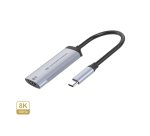 Conceptronic ABBY23G adattatore grafico USB 7680 x 4320 Pixel Argento