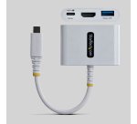 StarTech.com USB-C naar HDMI Multiport Adapter met 140W PD Charging, 4K 60Hz HDMI, USB 5Gbps Hub, Mini Dock voor MacBook / Dell / ThinkPad / HP / iPad / Tablets