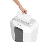 Fellowes LX Series 100109815 destructeur de papier Découpage en bandes Blanc