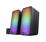 Trust GXT 611 Wezz set d'enceintes 6 W PC/ordinateur portable Noir 2.0 canaux 3 W