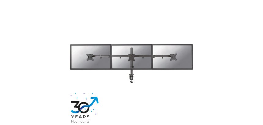 Neomounts FPMA-D550D3BLACK Monitor arm 10-27"