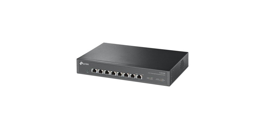 TP-Link TL-SX1008 commutateur réseau Non-géré 10G Ethernet (100/1000/10000) 1U Noir