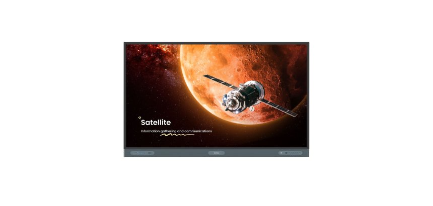 BenQ RP6504 tableau blanc interactif 165,1 cm (65") 3840 x 2160 pixels Écran tactile Noir