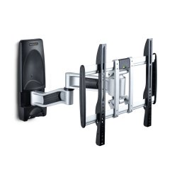 StarTech.com Support Mural TV Articulé - Support Mural VESA, Supporte les Téléviseurs de 26 à 65 pouces - Accroche TV Murale Rétractable à Profil Bas - Fixation Murale TV d'Angle Ajustable - Support Télé Articulé