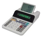 Sharp EL-1501 calcolatrice Desktop Calcolatrice con stampa Multicolore, Bianco