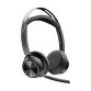 POLY Auriculares Voyager Focus 2-M con certificación para Microsoft Teams y soporte de carga