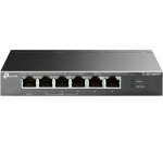 TP-Link TL-SG1006PP commutateur réseau Non-géré Gigabit Ethernet (10/100/1000) Connexion Ethernet, supportant l'alimentation via ce port (PoE) Gris