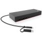 Lenovo 40AF0135EU station d'accueil Avec fil Noir