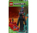 LEGO Minecraft 21279 2in1 La Torre dell'Enderman, Gioco Modulare Trasformabile in 2 Fortezze con 6 Personaggi per Bambini 9+