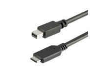 StarTech.com Cable de 1m USB-C a Mini DisplayPort - 4K 60Hz - Negro - Adaptador USB 3.1 Tipo C a mDP