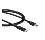 StarTech.com Câble adaptateur USB-C vers Mini DisplayPort 4K 60 Hz de 1 m en noir