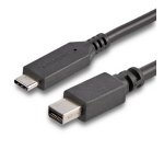 StarTech.com Câble adaptateur USB-C vers Mini DisplayPort 4K 60 Hz de 1,8 m en noir