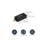 StarTech.com USB C to Gigabit Ethernet Adapter - 1Gbps NIC USB 3.0/USB 3.1 Type C Network Adapter - 1GbE USB-C to RJ45/LAN Port Thunderbolt 3 Compatible Windows MacBook Pro Chromebook