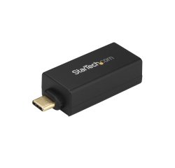 StarTech.com Adaptateur USB C vers Gigabit Ethernet - Adaptateur Réseau 1Gbps NIC USB 3.0/USB 3.1 Type C - 1GbE USB-C vers RJ45/Port LAN TB3 Compatible Windows MacBook Pro Chromebook