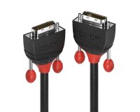 Conector Lindy 36252, 2 m, DVI-D, DVI-D, Macho, Macho, Negro