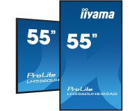 iiyama LH5560UHS-B2AG Écran d'affichage dynamique Carte A numérique 138,7 cm (54.6") LED Wifi 500 cd/m² 4K Ultra HD Noir Intégré dans le processeur Android 11 24/7