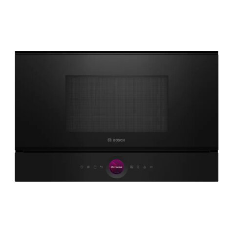 BOSCH Micro ondes Encastrable BFL7221B1, Série 8, 21 litres, charnière gauche