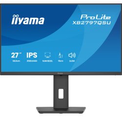 iiyama ProLite XB2797QSU-B1 écran plat de PC 68,6 cm (27") 2560 x 1440 pixels Quad HD LED Noir