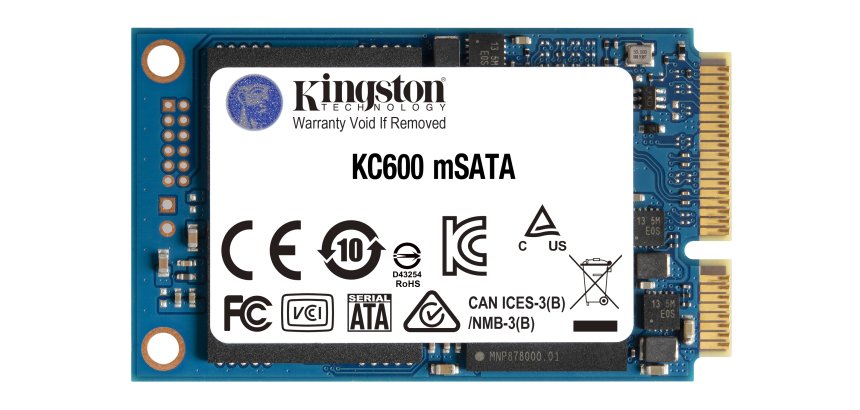 Kingston Technology SSD KC600 SATA3 mSATA de 256 Go
