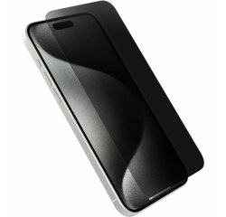 OtterBox Premium Pro Glass Privacy Guard pour iPhone 15 Pro Max, Privacy Guard + Antimicrobial, Screen Machine
