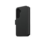 PanzerGlass CARE™ by ® Tango 2-in-1 Wallet Case w. Qi Compatible Samsung Galaxy S25 protective phone case Black Cover