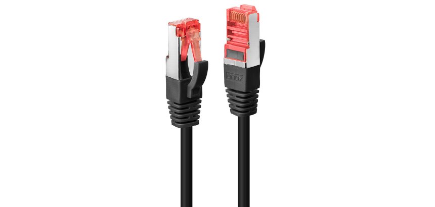 Lindy 47779 cable de red Negro 2 m Cat6 S/FTP (S-STP)