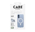 PanzerGlass CARE™ by ® Samba Case Transparent w. White MagSafe iPhone 17 mobiele telefoon behuizingen Hoes Transparant