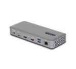 StarTech.com Station d'Accueil USB-C à Deux Écrans, HDMI, 4K 60Hz, Recharge d'Ordinateur Portable 100 W, 1 GbE, Sans Pilote, Station d'Accueil Multi-Écrans pour Windows