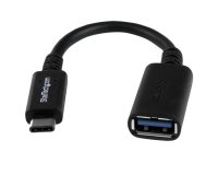 StarTech.com Adaptateur USB-C vers USB-A de 15cm, USB 5Gbps, 3A, Convertisseur USB-C Mâle vers USB-A Femelle, Certifié USB-IF - Compatible Thunderbolt