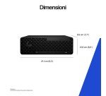 HP Z2 SFF G1i Workstation Desktop Intel Core Ultra 7 265 32 GB DDR5-SDRAM 1 TB SSD Windows 11 Pro Stazione di lavoro AI Workstation, AI PC Nero