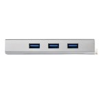 StarTech.com Hub USB à 3 Ports avec Ethernet, USB-A, Gigabit Ethernet/GbE, USB 5Gbps, Design Robuste, Alimentation par Bus, Hub USB 3.0 Portable pour Ordinateur Portable