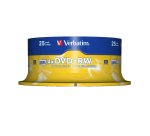 Verbatim DVD+RW Matt Silver 4,7 Go 25 pièce(s)