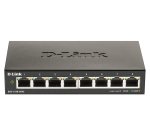 D-Link DGS-1100-08V2 Géré L2 Gigabit Ethernet (10/100/1000) Noir