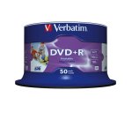Verbatim DVD+R Wide Inkjet Printable No ID Brand 4,7 Go 50 pièce(s)