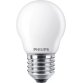 Philips Lampadina candela smerigliata a filamento 40 W P45 E27