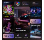 Hisense 65E7Q PRO 165,1 cm (65") 4K Ultra HD Smart TV Wi-Fi Nero 385 cd/m²