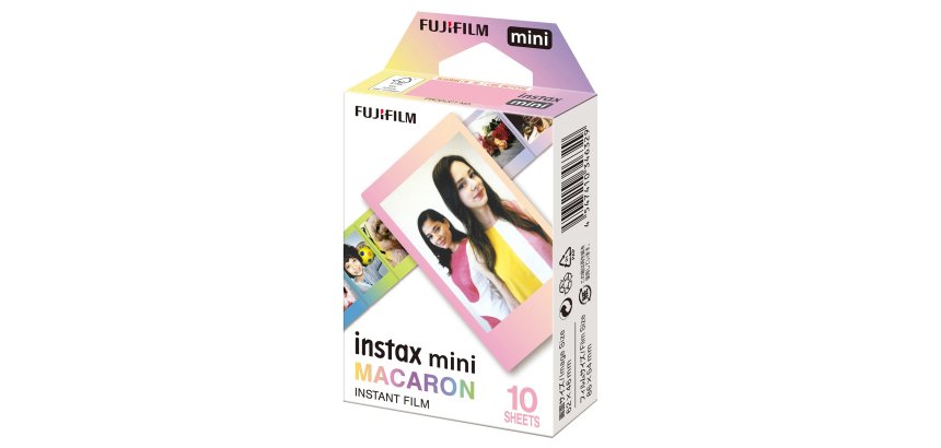 Fujifilm Instax Mini Macaron polaroid film 10 pieces 54 x 86 mm