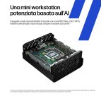 HP Z2 Mini G1a Wolf Pro Security Edition Copilot+ PC AMD Ryzen AI Max PRO 390 64 GB LPDDR5x-SDRAM 1 TB SSD Windows 11 Pro Mini PC Stazione di lavoro AI Workstation, AI PC Nero