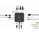 i-tec USB-C DP Dual HDMI Docking Station with Power Delivery 100 W + Universal Charger 100W