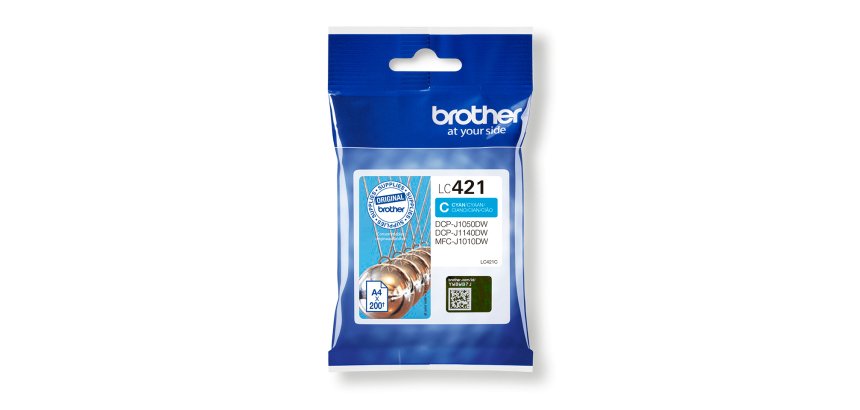 Brother LC421C ink cartridge 1 pc(s) Original Cyan