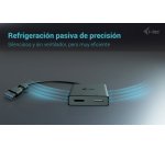 i-tec USB-A/USB-C Dual 4K/60 Hz DisplayPort Video Adapter