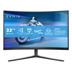 Philips Evnia 5000 32M2C5500W/00 Monitor PC 80 cm (31.5") 2560 x 1440 Pixel Quad HD LCD Nero