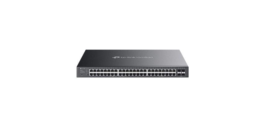 TP-Link Omada SG2452LP commutateur réseau Géré L2/L2+ Gigabit Ethernet (10/100/1000) Connexion Ethernet, supportant l'alimentation via ce port (PoE) 1U Noir