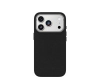 OtterBox Symmetry Cactus Leather Series voor Apple iPhone 17 Pro, Noir Ash