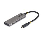 StarTech.com USB-C Hub mit 4 Anschlüssen, 10 Gbps, PD 100 W Aufladung, 4 USB-C Anschlüsse, Überstromschutz, PCR Aluminium, kompatibel mit MacBook / Dell / ThinkPad / HP / iPad / Tablet