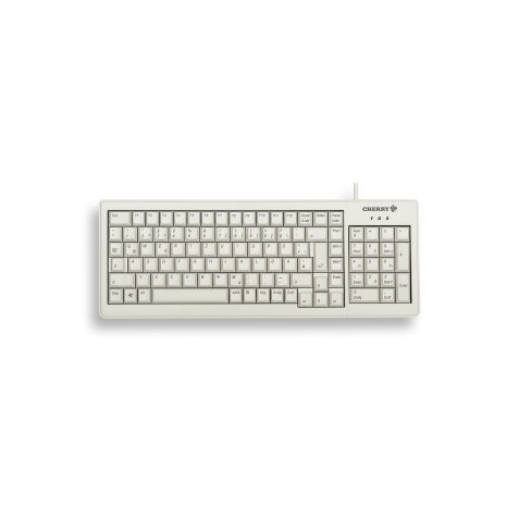 CHERRY XS G84-5200 clavier Bureau USB + PS/2 AZERTY Français Gris