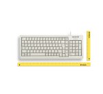 CHERRY XS G84-5200 clavier Bureau USB + PS/2 AZERTY Français Gris