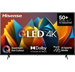 Hisense 50E7NQ 127 cm (50") 4K Ultra HD Smart TV Wifi Negro 350 cd / m²
